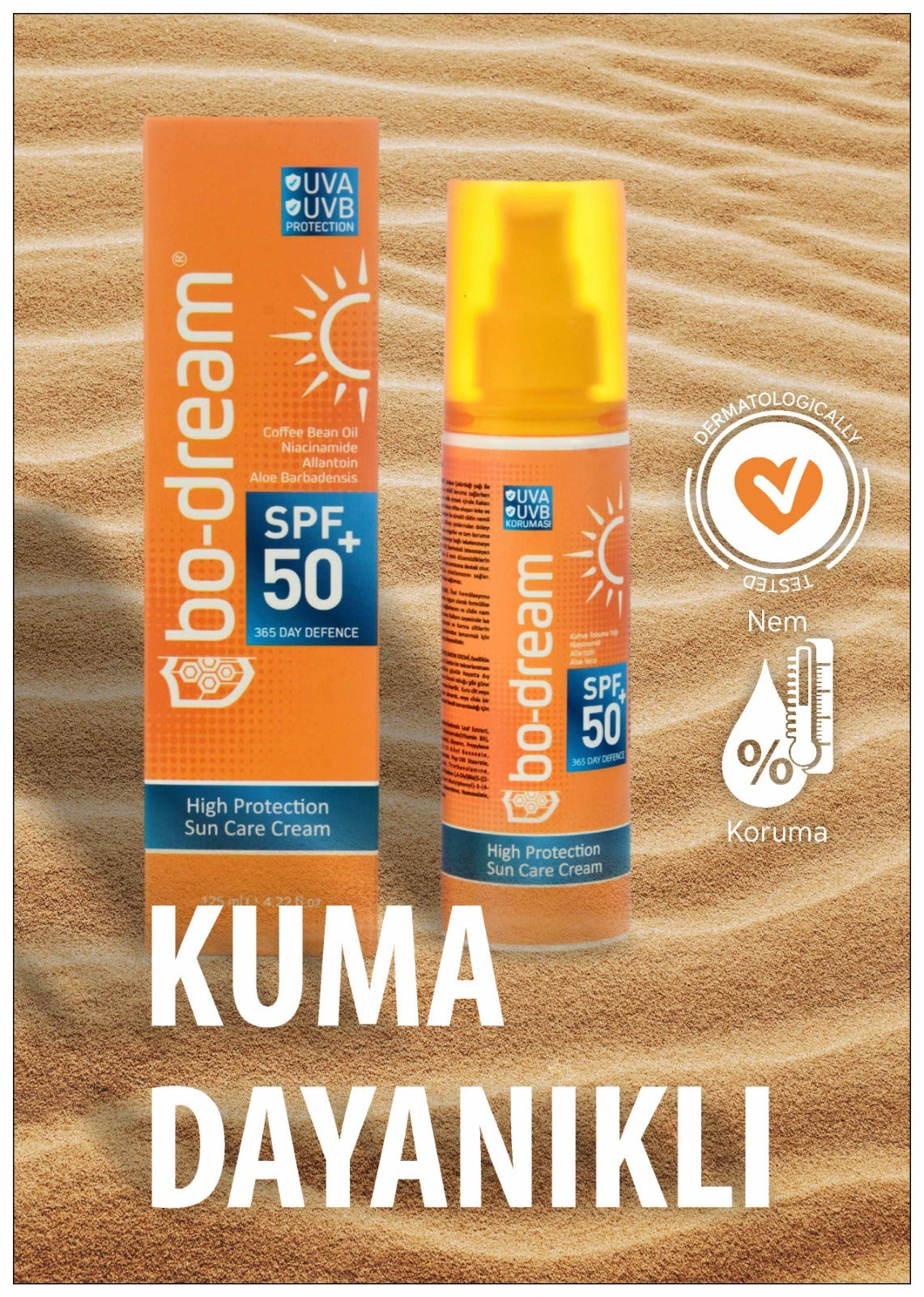 bo-dream Spf +50 Yüksek Koruma Güneş Kremi